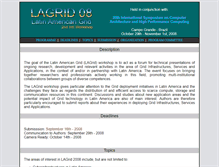 Tablet Screenshot of lagrid08.lncc.br